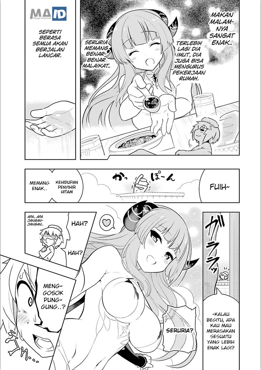 Wakamono no Kuro Mahou Hanare ga Shinkoku desu ga, Shuushoku shite Mitara Taiguu Iishi, Shachou mo Tsukaima mo Kawaikute Saikou desu Chapter 01 Gambar 37